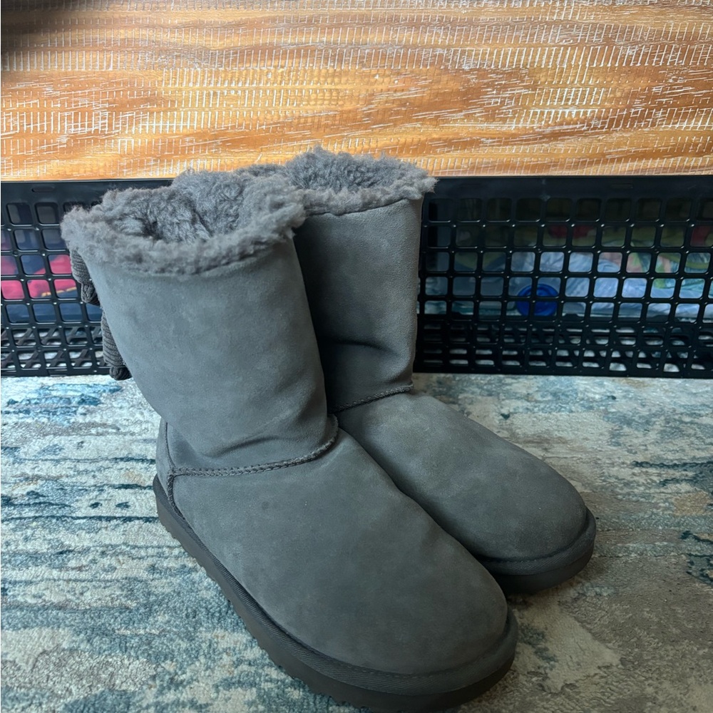 UGG Gray Winter Boots